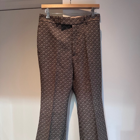 Gucci wool square G trouser / pants